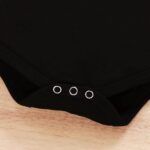 Newborn Baby Girl Set Ruffled Sleeve Romper Polka Dots Shorts Bloomers Bowknot Headband Boutique Clothes, Yxx017a-black, 0- 3 Months - Image 5