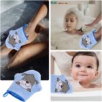 Baby Wash Mitt Soft Bath Mitt Gloves Washcloth Cute Animal Shower Bathing Mitt Loofah for Baby Toddler Kids - Image 7