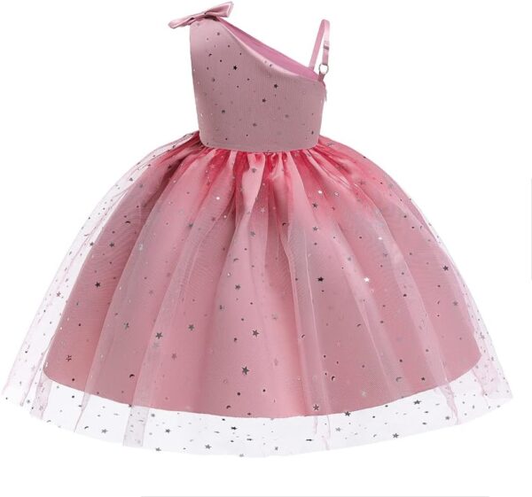 Cichic Girls Party Dress Toddler Girls' Princess Dresses for Birthday Bridesmaid Wedding Occasion Sparkly Frocks 2-12 Years Old… - Image 3