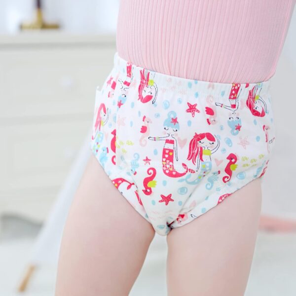 Max Shape Potty Training Pants Girls 2T,3T,4T,Toddler Training Underwear for Baby Girls 4 Pack - Image 2