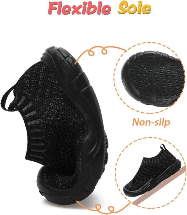 JIASUQI Toddler Shoes Boys Girls Slip On Shoes Kids Lightweight Breathable Sneakers - Image 4
