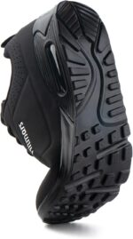 Hitmars Womens Trainers Running Shoes Wide Fit Sneakers Ladies Walking Shoes Lightweight Gym Shoes Breathable Athletic Sports Air Cushion Casual Jogging Shoes Black Blue Pink White Size 3.5-8 - Image 5