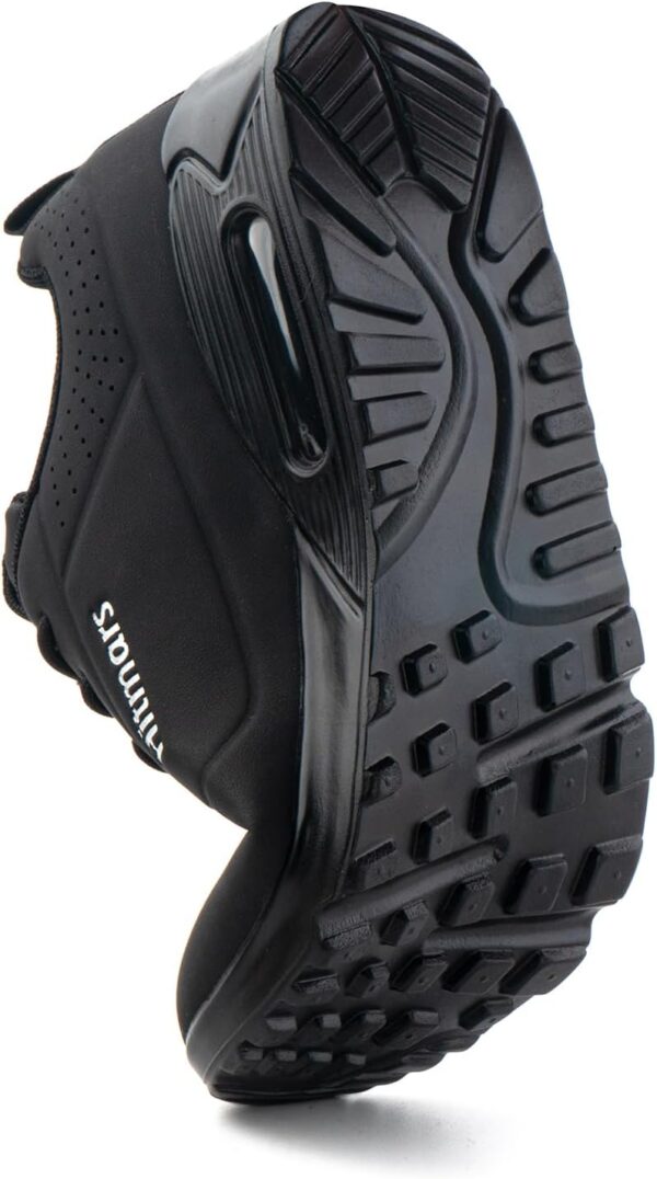 Hitmars Womens Trainers Running Shoes Wide Fit Sneakers Ladies Walking Shoes Lightweight Gym Shoes Breathable Athletic Sports Air Cushion Casual Jogging Shoes Black Blue Pink White Size 3.5-8 - Image 5