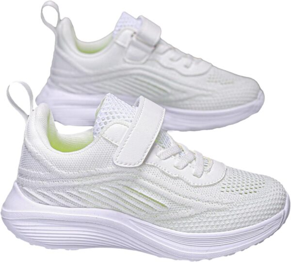 Kids Mesh Easy Fasten Trainer Unisex Trainers Boys Girls Walking Shoes Athletic Sports Shoes for Little/Big Kids Shoes Lightweight Breathable Sneakers Casual Walking Shoes Running Tennis Shoes - Image 7