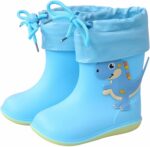 Water Boots In Large And Small Children Toddlers Children Children's Rain Shoes Boys And Girls Water Shoes Baby Rain Boots Infant Boots Size 5 Boys
