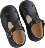 Children's Sandals Spring/Summer Solid Soft Sole Hollow Metal Buckle Hiking Shoes Party Birthday School Sandals Boys Spring and Summer Loafers Evening Shoes Single Shoes