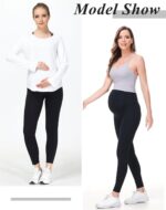 Maternity Leggings Over Bump Yoga Pants Women Soft Belly Support Pregnancy Trousers High Waisted Stretchy Workout Leggings S-XL - Image 5