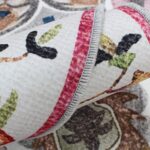 OUTGYM Kid Play Round Mat Kid Space Round Rug Child Bedroom Carpet with Animal Sealife Pattern Rug Child Gift Lightweight Non-slip Washable 120 X 120 Black - Image 2