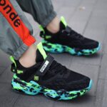 Boys Basketball Shoes Boys Sneakers Men's Basketball Shoes Lining High Top Sport Shoes for Unisex Kids - Image 3