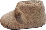 Infant Baby Boys Girls Classic for Boys and Girls Flat Plush Warm and Comfortable Cartoon Sheep Shape Boys Size 13 Shoes