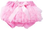 Cycling Shorts Set Newborn Infant Baby Girls Boys Bow Tie Solid Spring Summer Shorts PP Pants Bloomers Shorts Clothes Childrens Cycling Shorts (Pink, 3-6 Months)
