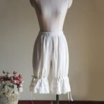Women Bloomer Victorian Steampunk Bloomers for Girls Lolita Ruffled Lace Pumpkin Short Pantaloons Underdress - Image 6