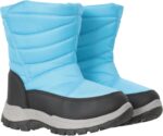 Mountain Warehouse Caribou Junior Kids Snow Boots - Snowproof, Fleece Lining, Warm, Insulated, High Traction Sole - Ideal For - Image 3