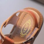 HAOLEI Infant Baby Boys Girls Summer Sandals Closed Toe Gladiator Roman Sandals Soft Sole First Walking Shoes Anti Slip Casual Crib Flat Shoes Prewalkers Toddler 1-6 Years - Image 4