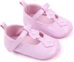 Size 8 Toddler Girl Shoes Infant Girls Baby Newborn Sneakers Cute Flower Design Walking Shoes Flat Dress Shoes Boys Sneakers Size 4 - Image 7