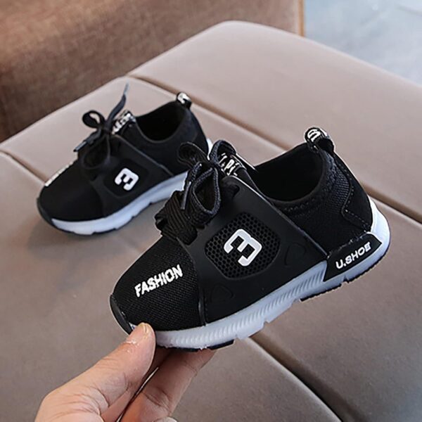 Toddler Boys Shoes Cartoon Luminous Sport Sneaker Little Fashion Cute Soft Lighted Athletic Light Up Trainers for Girls Kids Infant Tennis Shoes - Image 3