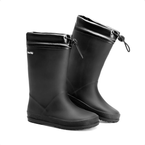 DREAM PAIRS Kids Rain Boots Boys Girls Lightweight Boots Waterproof Easy-on Outdoor Playing Rain Boot Unisex-Child - Image 5