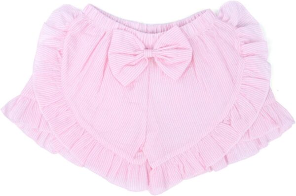 Agoky Baby Girls Bloomers Double Seersucker Ruffle Short Pants Summer Breathable Shorts Underpants - Image 2