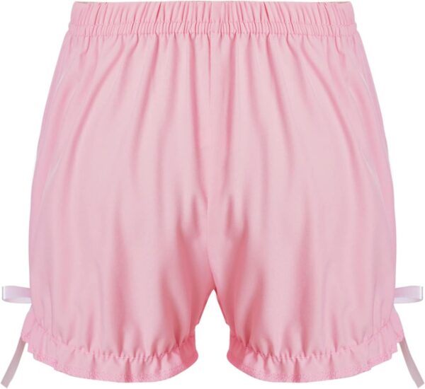 CHICTRY Kids Girls Dance Shorts Ruffle Bowknot Safety Shorts Pumpkin Bloomer Pettipant Undershort Knicker Panties Bottoms - Image 2