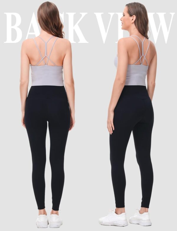 Maternity Leggings Over Bump Yoga Pants Women Soft Belly Support Pregnancy Trousers High Waisted Stretchy Workout Leggings S-XL - Image 2