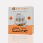 Inflatable Baby Seat - Baby Chairs for Sitting Up 3 Months & Up, Blow Up Baby Chair, Sit Me Up Floor Seat for Baby, Support Seat for Sitting Up, Built in Air Pump Baby Seats for Kids - Image 5