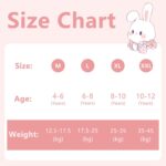 Boletochic Girls Cotton Knickers for 2-12 Years Soft Comfort Girls Underwear Cute Girl Briefs Underpants 10 Packs - Image 7