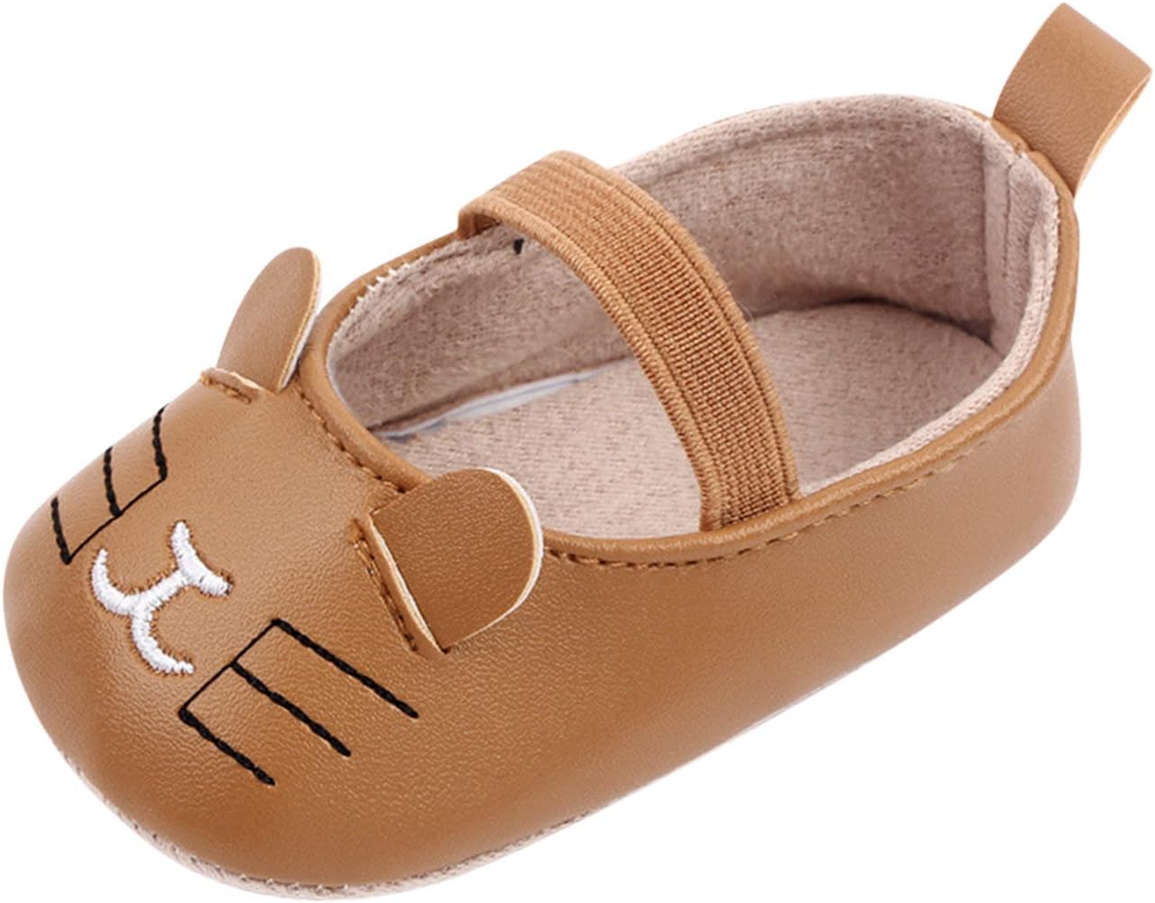 61lBWZc5VLL._AC_SL1500_.jpg Spring and Summer Children Baby Toddler Shoes Boys and Girls Casual Shoes Flat Soles Light and Comfortable Solid Color Cartoon Cat Shape Extra Wide Boy Shoes - Image 1