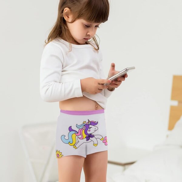 Girls' Knickers 12 Pack Girls Underwear Comfortable Briefs Girls Cotton (2-9 Years) - Image 7