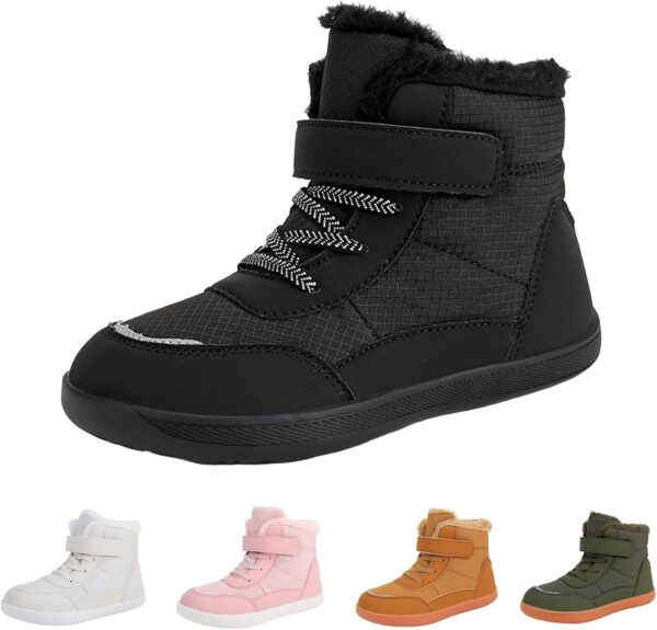 Boys Girls Winter Shoes Baby Toddlers Kids Boy Shoes Warm Sports Outdoor Snow Boots Waterproof Non Slip Walking Boots Cozy Ankle Boots - Image 5