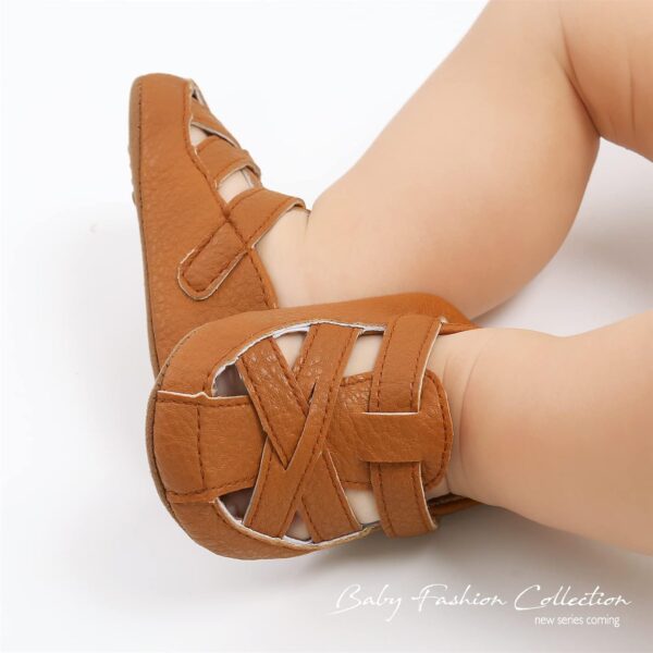 RVROVIC Baby Boys Girls Sandals Premium Soft Anti-Slip Rubber Sole Infant Summer Outdoor Shoes Toddler First Walkers - Image 2