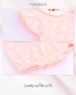 Baby Girls Pyjama Summer, Short Sleeve Romper Cotton Bodysuit 0-3 Months - Image 4