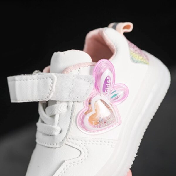 SRTUMEY Trainers Girls Toddler Children Baby Athletic Shoes Kids Led Light Up Luminous Sneakers Boots Outdoor Non-Slip Sport Running Shoes - Image 3