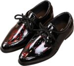 Infant Baby Boys Girls Perform Shoes Toddler Classic PU Leather Wedding Loafers Casual Gymnastic First Steps Walking Flat Shoes Girls Size 3 - Image 5