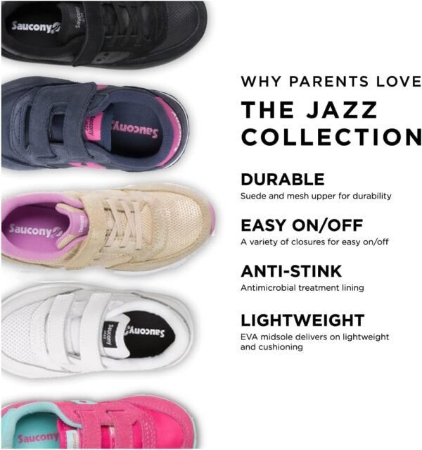 Saucony Kids' Baby Jazz Lite Sneaker - Image 6