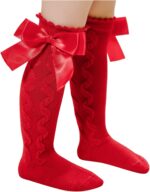 IQYU Soft Sole Baby Shoes Knitted First Walking Baby Shoes Cuddly Socks Thermal Socks Baby Shoes 0-9 Months Baby Shoes 6-12 Months Non-Slip Children's Sole Non-Slip Baby Boots, red, 3-18 Months - Image 5