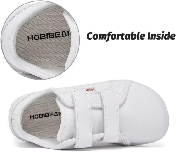 HOBIBEAR Kids Wide Barefoot Shoes Boys Girls Minimalist School Trail Running Walking Sneaker - Image 3