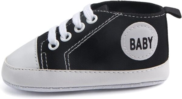 Infant Baby Boy Girl High Top Shoes Soft Anti-Slip Princess Wedding Dress Shoes Walking Sneakers Unisex-Kid Footwear - Image 4