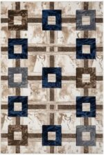 Cozy Haven Majestic Rug – Large Washable Non-Slip Carpet for Living Room, Bedroom, Lounge, Dining, Kitchen Fluffy Thick Soft Modern Indoor Floor Rugs (Des 2, 120x170 cm) - Image 3