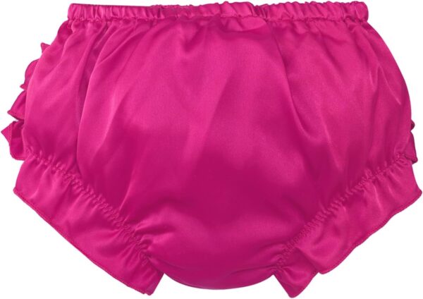 Agoky Newborn Baby Girls Ruffle Bloomers Bowknot Cute Diaper Cover Panties Cotton Shower Shorts - Image 2
