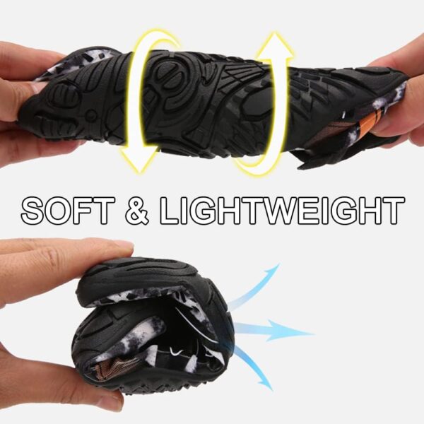 Mateju Kids Water Shoes for Kids Girls Boys, Unisex Toddler Classic Swim Aqua Socks Quick Dry Non-Slip Lightweight Barefoot Beach Shoes for Summer Swimming Pool Sport Surf - Image 6