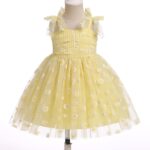 FYMNSI Baby Girls Toddler Kids Princess Tutu Bowknot Spaghetti Straps Princess Tulle Dress for Birthday Wedding Halloween Costume Festival - Image 3