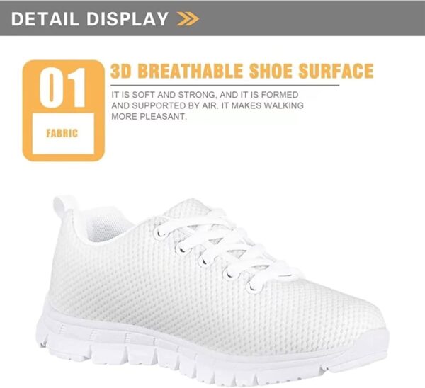Showudesigns Kids' Running Shoes Size 11-3 Running Sneakers Lightweight Lace up - Image 5