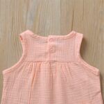 AYIYO Toddler Outfits Unisex Girls Boys Baby Cotton Linen Blend Tank Tops and Bloomers - Image 5