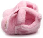 Baby Boys Girls First Walking Shoes 3-12 Months Infant Toddler First Walkers Baby Boots Round Toe Flats Soft Slippers Shoes Baby Cozy Fleece Booties - Image 3