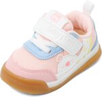 LACOFIA Baby Shoes Boys Girls First Walking Shoes Infant Toddler Trainers Soft Lightweight Anti-Slip Sneakers