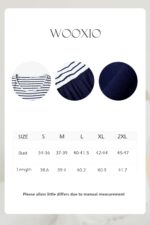 WOOXIO Women's Fashion Short Sleeve Maternity Dress with Pockets Patchwork Pregnancy Clothes - Image 5