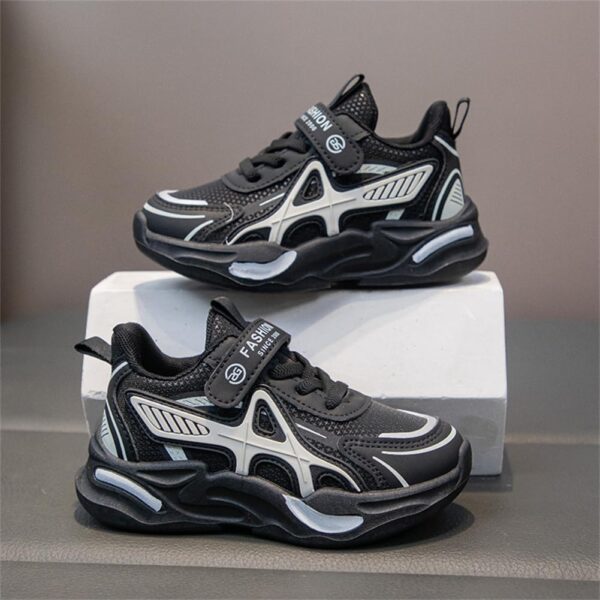 Hixingo Boys Trainers Girls Trainers Running Shoes Kids Tennis Shoes Athletic Walking Shoes 26-37 Lightweight Breathable Sneakers for Toddler/Little Kid/Big Kid 7-12 Years Old - Image 2