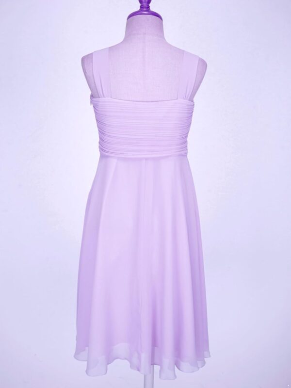 iEFiEL Kids Flower Girl Wedding Party Dress Junior Bridesmaid Dress Ruched A-line Summer Dresses - Image 4