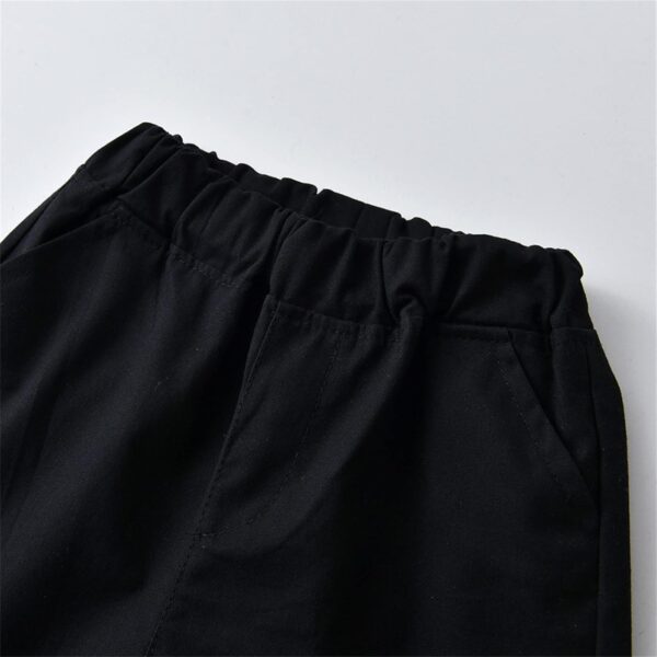 CHENSIYU Kids Boys Girls Black Joggers Girls Baby Grey Joggers Toddler Classic Bloomer Joggers Kids Grey Sweatpants Halloween Clothes Christmas Outfits for Girls - Image 4