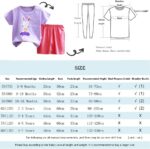 Baby Girls 3-Set Short Sleeve Shorts T-Shirts Half Sleeve, Pack of 6 （with Shoulder Buckle） - Image 3